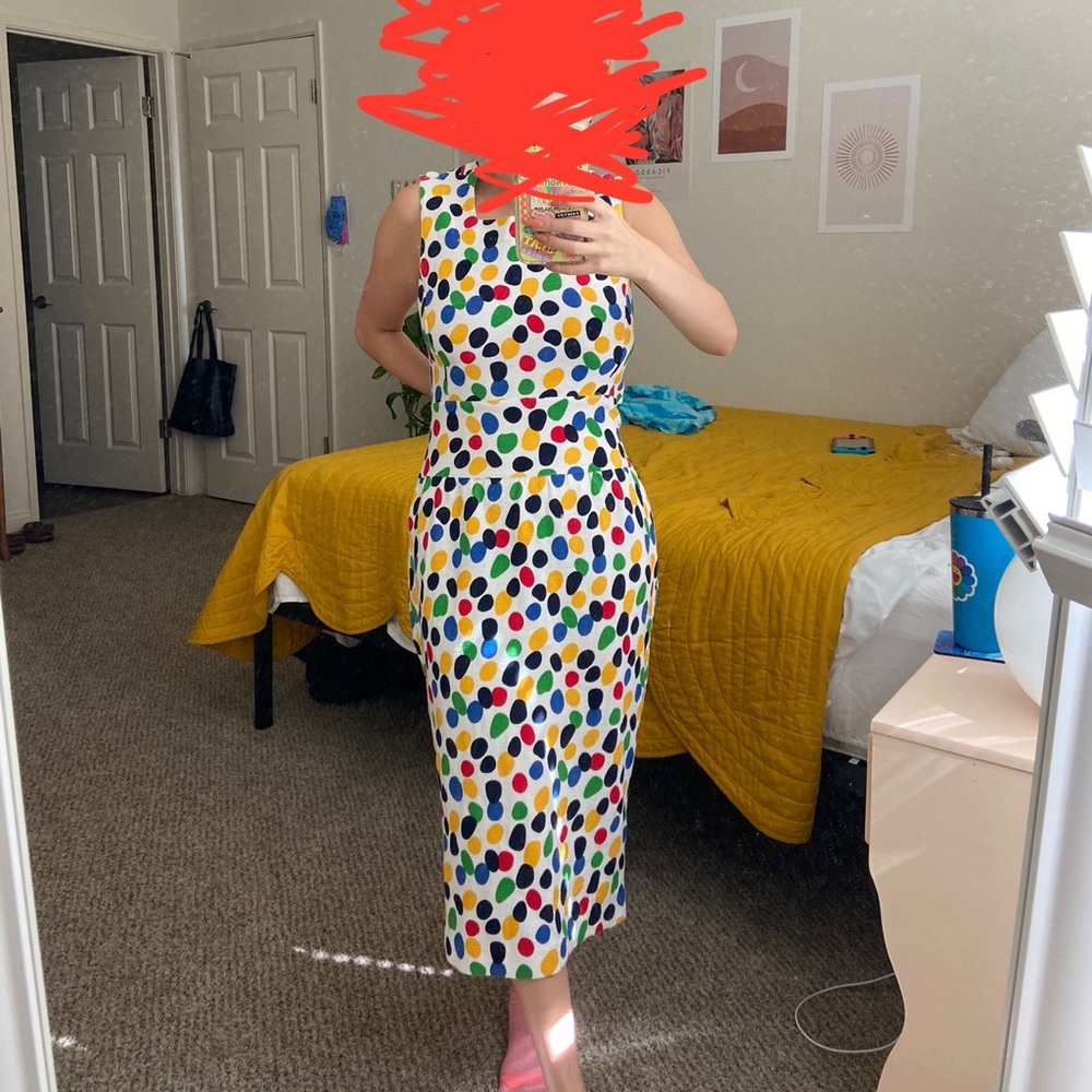 vintage adrienne vittadini dress, size 10